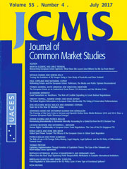 Cover of the Journal of Common Market Studies