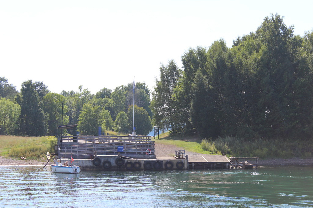 jetty on Langøyene
