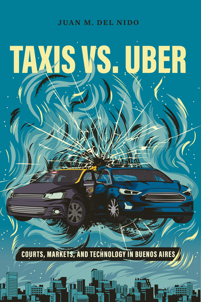 Cover of Del Nido's book Taxis vs Uber.