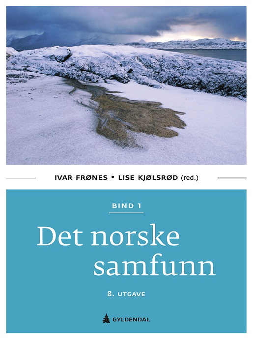 Forsiden av første bind i serien Det norske samfunn