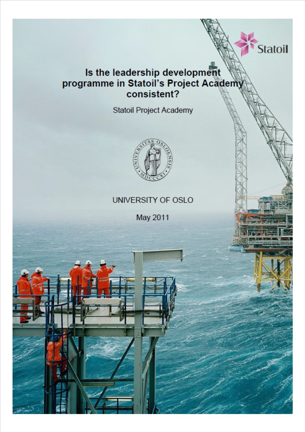 Statoil: The leadership development programme