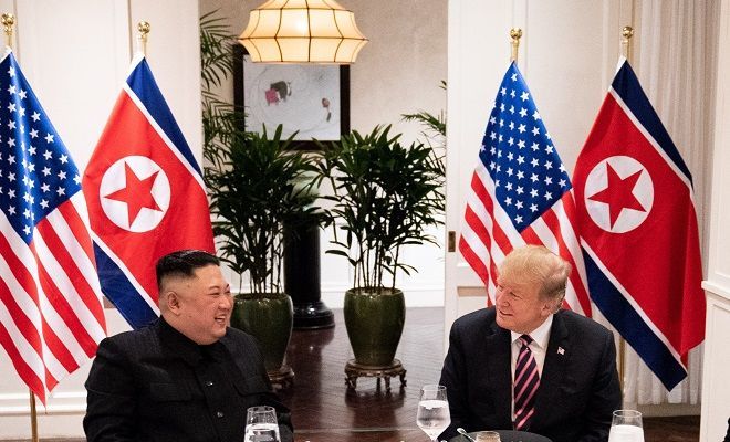 Donald Trump og Kim Jung Un