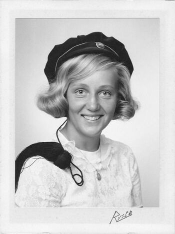 Anne Inger Helmen Borge var russ i 1969.
